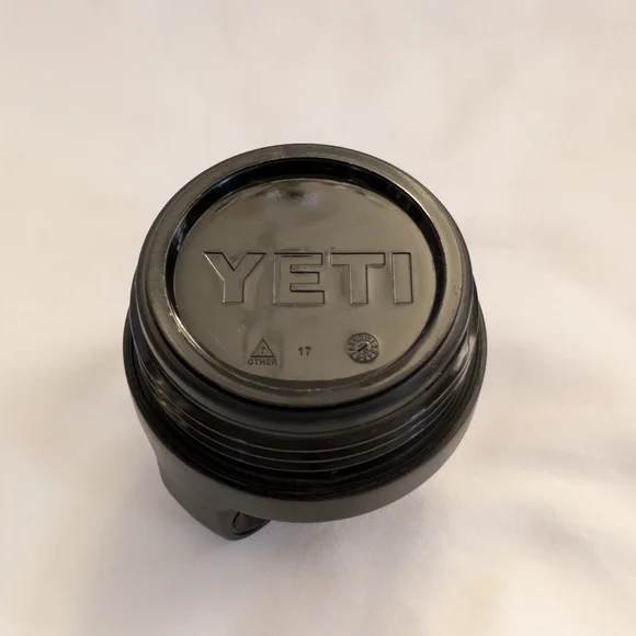 YETI 64oz Stainless Steel Silver Wide Mouth Screw Lid Chug Cap - Picture 6 of 7